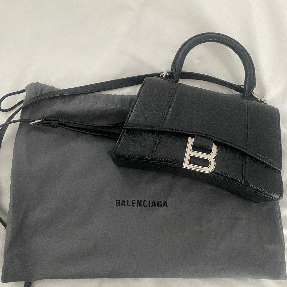 Balenciaga XS Hourglass Top Handle Bag